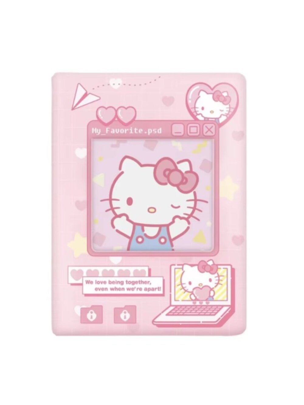 Hello Kitty Mini Photo Album & Card Holder Cute Collectible Album 36 Photos